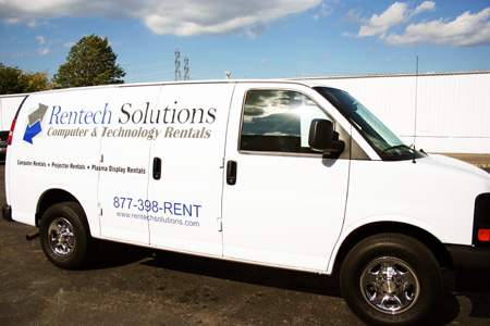 Rentech is ready to deliver rental equipment to your next event!!